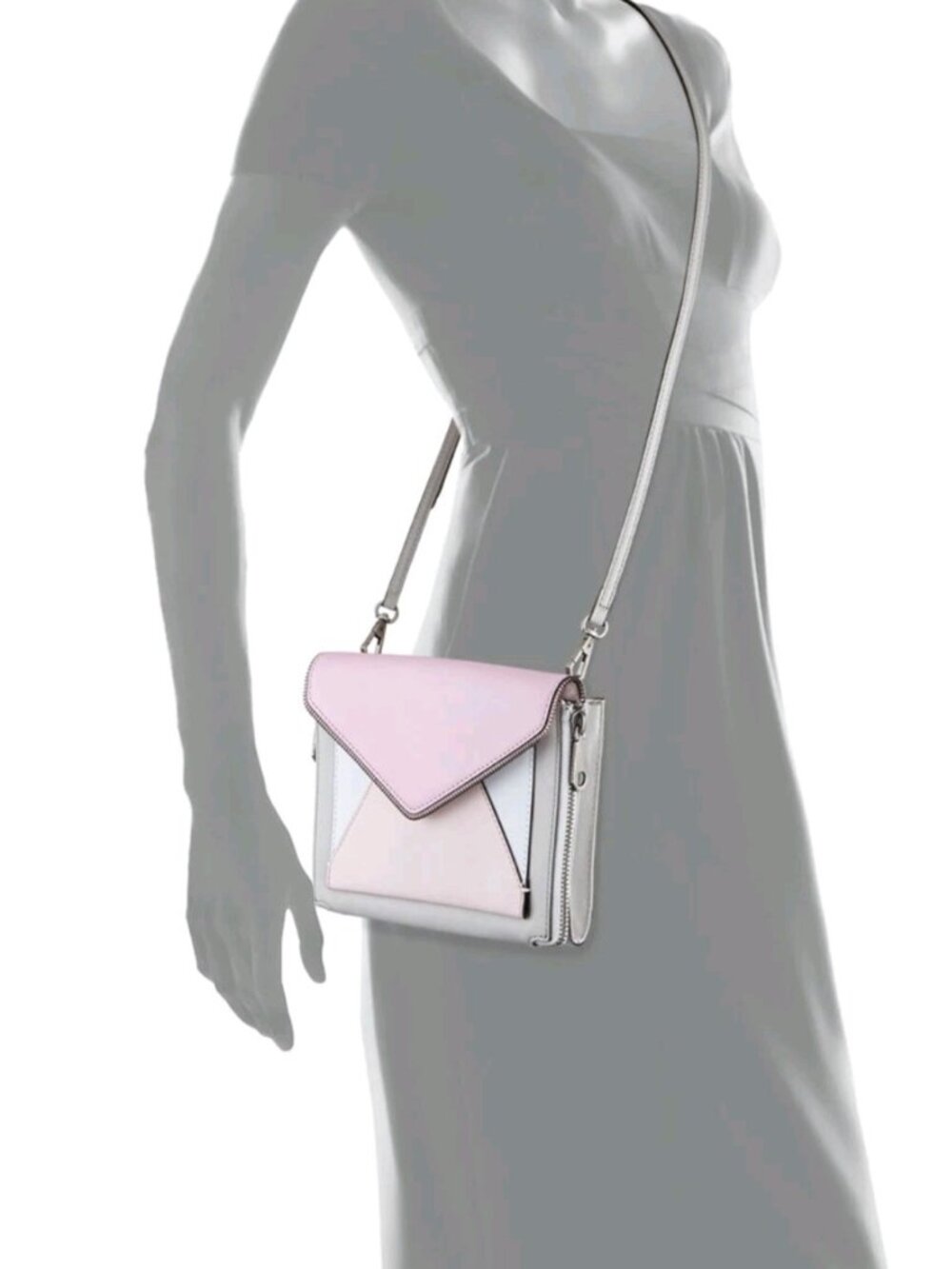 Rebecca Minkoff Marlowe Mini Envelope Crossbody Bag Leather Messenger